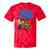 Super Lethal Cute Nostalgia Tie-Dye T-Shirts Red Tie-Dye Super Lethal Cute Nostalgia Tie-Dye T-Shirts Red Tie-Dye