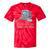 I Survived The Dial-Up Era Retro 90s Nostalgia Premium Tri-Blend Tie-Dye T-Shirts Red Tie-Dye