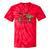 Tis The Season Holiday Nostalgia Red Truck Tie-Dye T-Shirts Red Tie-Dye