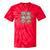 Vibey Nostalgia & Retro Charm Tie-Dye T-Shirts Red Tie-Dye