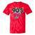 Vintage 90's Babe Party Back To 90s Cassette Nostalgia Tie-Dye T-Shirts Red Tie-Dye