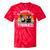 Vintage Retro Classically Trained Video Game 90s Nostalgia Tie-Dye T-Shirts Red Tie-Dye