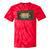 Vintage VHS Tape Humor Retro Nostalgia Graphic Tie-Dye T-Shirts Red Tie-Dye
