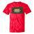 Vintage VHS Tape Humor Retro Nostalgia Graphic Tie-Dye T-Shirts Red Tie-Dye