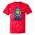 Women's Adulting Is A Myth Retro Pixel Pet Nostalgia Millennials Tie-Dye T-Shirts Red Tie-Dye