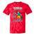 Xennial Born 1977 To 1983 Nostalgia Tie-Dye T-Shirts Red Tie-Dye