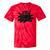 Yk2 Grunge Scary Cat With Tail Tomboy 90s Nostalgia Indie Tie-Dye T-Shirts Red Tie-Dye