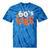 60's Vibe Retro Nostalgia Classic Mixtape Era 1960s Party Tie-Dye T-Shirts Blue Tie-Dye