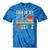 This Is My 70s Costume Vintage Nostalgia Mixtape 1970s Party Tie-Dye T-Shirts Blue Tie-Dye
