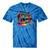 80s 90s Hip Hop Nostalgia Retro Boombox Music Lovers Tie-Dye T-Shirts Blue Tie-Dye