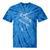 80s 90s Nostalgia Retro Cassette Tape Vintage Music Lovers Tie-Dye T-Shirts Blue Tie-Dye