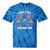 80s Arcade Kid Vintage Gamer Nostalgia Tie-Dye T-Shirts Blue Tie-Dye