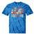 This Is My 80s Costume Vintage Style Nostalgia 1980s Retro Premium Tri-Blend Tie-Dye T-Shirts Blue Tie-Dye