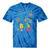 80’s Kid Nostalgia Retro Music Lover Retro 1980s Throwback Tie-Dye T-Shirts Blue Tie-Dye