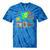80's Vintage Cassette Tape Nostalgia Mixtape Era 1980s Retro Tie-Dye T-Shirts Blue Tie-Dye
