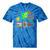 80's Vintage Cassette Tape Nostalgia Mixtape Era 1980s Retro Tie-Dye T-Shirts Blue Tie-Dye