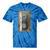 90s MUSIC NOSTALGIA GRAPHIC Raglan Baseball Tee Tie-Dye T-Shirts Blue Tie-Dye