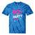 90's Party 90s Nostalgia Retro Rave Dance Music Tie-Dye T-Shirts Blue Tie-Dye