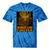 Antiques Collector Writing Retro Nostalgia Curiosity Tie-Dye T-Shirts Blue Tie-Dye