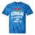 Azerbaijan Lover Saying Azeri Nostalgia Tie-Dye T-Shirts Blue Tie-Dye
