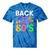 Back To The 80's Mixtape Era Nostalgia Retro 1980 80's Style Tie-Dye T-Shirts Blue Tie-Dye