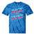 Back To Tapes Retro Cassette Mixtape 80s Nostalgia Tie-Dye T-Shirts Blue Tie-Dye