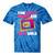 The Best Moms Are 90s Girls 90s Aesthetic Mom Nostalgia Tie-Dye T-Shirts Blue Tie-Dye
