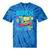 Born In The 80's But 90's Made Me Nostalgia Cassette Tape Tie-Dye T-Shirts Blue Tie-Dye