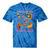 Born In The 80s Raised In The 90s Nostalgia Retro Memories Tie-Dye T-Shirts Blue Tie-Dye