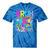 Bruh This Is My 80's Costume Nostalgia Mixtape 80s 90s Party Tie-Dye T-Shirts Blue Tie-Dye