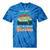 You Can't Scare Me I'm From The 1900s Retro Vintage Premium Tri-Blend Tie-Dye T-Shirts Blue Tie-Dye