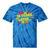 Cartoons Retro 18 Years Later Groovy Pop Art Nostalgia Premium Tri-Blend Tie-Dye T-Shirts Blue Tie-Dye