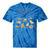 Childhood Nostalgia Good Memories Teddy Bear Ice Cream Tie-Dye T-Shirts Blue Tie-Dye
