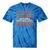 Christmas Lights Nostalgia – Holiday Memory Christmas Spirit Tie-Dye T-Shirts Blue Tie-Dye