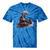 Classic Steam Train Enthusiasts Nostalgia For Train Lovers Tie-Dye T-Shirts Blue Tie-Dye