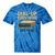 Dial Up Survivor Retro 90s Internet Nostalgia Tie-Dye T-Shirts Blue Tie-Dye