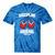 Discipline Arsenal Pinoy Nostalgia Filipino Tsinelas Premium Tri-Blend Tie-Dye T-Shirts Blue Tie-Dye