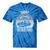Easily Distracted By Old Cars Graphic Nostalgia Tie-Dye T-Shirts Blue Tie-Dye