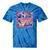 EAT THE RICH 90S NOSTALGIA WHALE ORCA YAHCT RETRO Tie-Dye T-Shirts Blue Tie-Dye