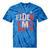 Elder Emo Retro Punk Typography Nostalgia Tie-Dye T-Shirts Blue Tie-Dye