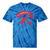 Enchanted Mesa Plateau Nostalgia Tie-Dye T-Shirts Blue Tie-Dye