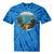 Fish Bowl Frutiger Aero Y2K Retro Vibes Tie-Dye T-Shirts Blue Tie-Dye