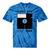 Floppy Disk Computer Nostalgia Fun PC Enthusiast History Tie-Dye T-Shirts Blue Tie-Dye