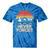 Floppy VHS Cassette Never Forget Retro 80s 90s Nostalgia Tie-Dye T-Shirts Blue Tie-Dye