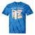 Never Forget VHS Tape Cassette Floppy Disk Nostalgia 80s 90s Tie-Dye T-Shirts Blue Tie-Dye
