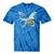 Frutiger Aero Aesthetic Butterfly Computer Fishes Scenery Tie-Dye T-Shirts Blue Tie-Dye