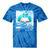 Frutiger Aero Aesthetic Tech Book Butterfly Tie-Dye T-Shirts Blue Tie-Dye