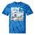 Frutiger Aero Aesthetic Tech Great Wave Of Kanagawa Fishes Tie-Dye T-Shirts Blue Tie-Dye Frutiger Aero Aesthetic Tech Great Wave Of Kanagawa Fishes Tie-Dye T-Shirts Blue Tie-Dye