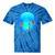 Frutiger Aero Aesthetic Tech Orb Fishes Raglan Baseball Tee Tie-Dye T-Shirts Blue Tie-Dye