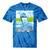 Frutiger Aero Aesthetic Tech Water Fishes Monitor Screen Tie-Dye T-Shirts Blue Tie-Dye Frutiger Aero Aesthetic Tech Water Fishes Monitor Screen Tie-Dye T-Shirts Blue Tie-Dye